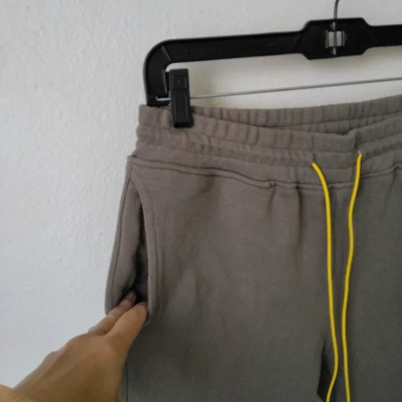 Diet Starts Monday Men’s Joggers M Streetwear Athleisure Pants in Army Green